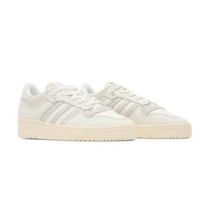 Adidas Cream and White Casual Sneakers